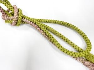 正絹　手組帯締め